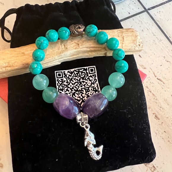 Jewelry - Green Turquoise Mermaid Bracelet